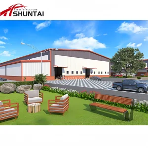 ASA High Quality Assemble Building Material Frame Prefabricated Industrial Steel Structure Warehouse