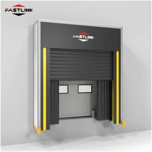 Fastlink High Performance Warehouse Factory Industrial Telescopic Inflatable Dock Door Seal for Building