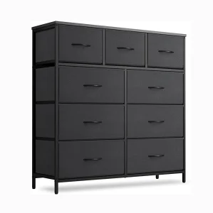 9 Drawer Fabric Dresser