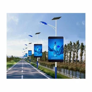 TOPLED P4 Outdoor pole advertisement