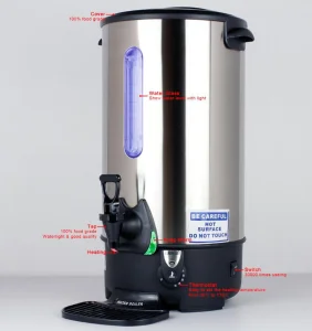 Hotel Stainless Steel Double Layer Kettle