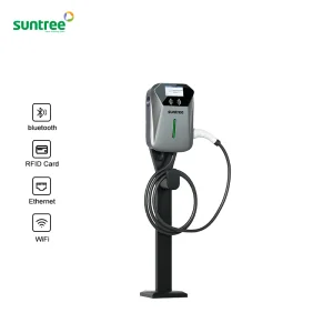 AC EV Charger Board &amp; Station, 7KW/11KW/22KW, OCPP, With Screen For AC380V/415V Electric Cars.