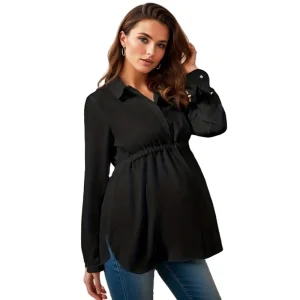 Hot Selling Maternity Clothes Wear Women Daily Loose Pregnancy Long Sleeves Top Tshirt Fot Pregnant Women