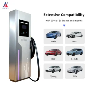 محطات شحن السيارات الكهربائية السريعة المخصصة في الهواء الطلق الأفضل تجاريًا 60kw 160kw 240kw