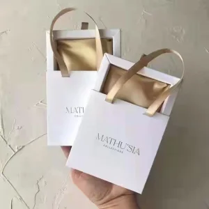 Customized Luxury Jewelry Box with Handle