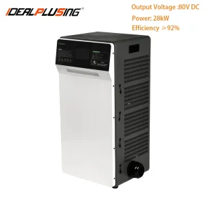 IDEALPLUSING Smart Lithium Battery Charger Fast Charging 80VDC 250A 28KW for LiFePO4 Forklift AGV Traction Batteries