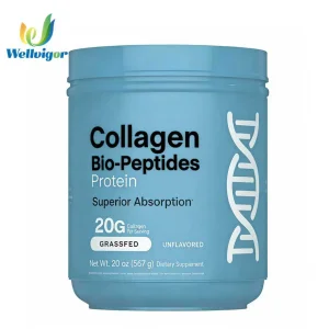 Bio-peptides Protein Collagen Powder Unflavored Hydrolyzed Collagen Peptides Supplement for Skin Hair Nails Joints Bulk