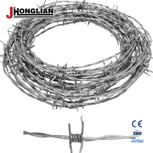 High Carbon Steel Barbed Wire - 2.5mm Diameter &amp; High Tensile