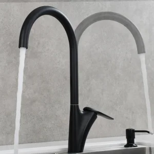 Matte Black Kitchen Faucet