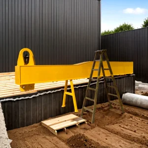 Durable Glass Lifting Beam with High-Strength Steel for Efficient Use