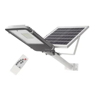 NEW Outdoor Lighting IP65 High Power 100 200 300 500 Watt LED Solar Street Lamps Plastic Components CE Certified 6000K Daylight