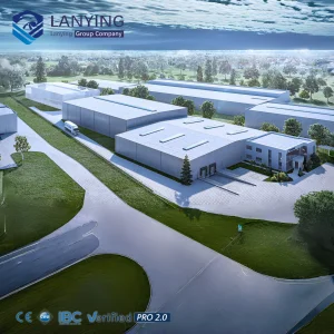 Prefabricated Steel Structure Manufacture Plant