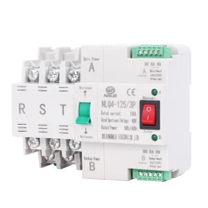 Nlq4-125/3p 100A Intelligent Type AC ATS Power 3 Phase Automatic Transfer