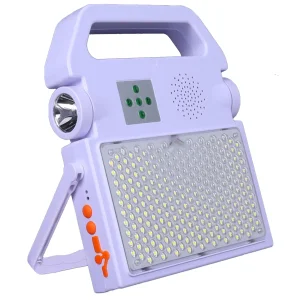 Yaye Hottest Sell 100W Portable Emergency Rechargeable Solar LED Light System for Home/Office USB Charger/Bluetooth 1000PCS Stock 3 Years Warranty