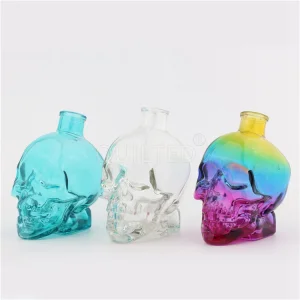 China Skull shape whisky bottle