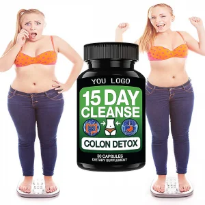 OEM 15 Day Capsules Colon Cleanse Detox Weight Loss Capsules Gut Health