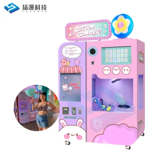 Intelligent Flower Candy Floss Vending Making Machine