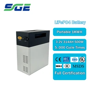 High Performance Portable Power Station 3.2V 314AH 500W with LiFePO4 Battery IP22 Protection for Outdoor Camping Power Supply