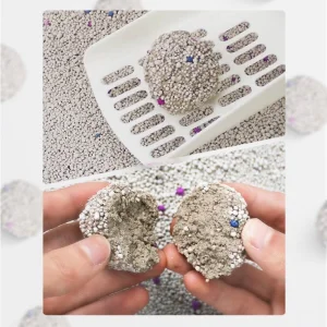 OEM ODM Factory Quick Clumping Lightweight Dust-Free Multi-Cat Households Ball Bentonite Cat Litter