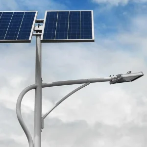 100W 120W IP66 Split Solar Powered LED Street Lights