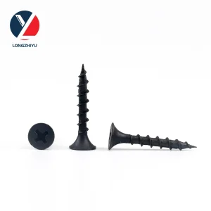 3.5*25mm Carbon Steel Grey Phosphated Bugle Head Drywall Screws