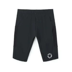 Custom Logo Quick Dry Marathon for Running Biker Shorts with Custom Waistband Four-Way Stretch Men Half Tight With Mesh Pocket