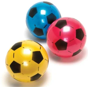 Inflatable PVC Footballs Outdoor Indoor Beach Ball Games Summer Toys 22CM Assorted Football for Kid