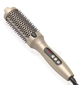 Straight curling dual-purpose negative ion curling comb , four-speed heating constant temperature hair care smart curling rod