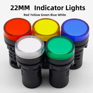 Ad16-22 Panel Mount 22mm AC/DC 6V-380V Equipment LED Signal Pilot Lamp Indicator Light