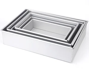 Rectangle Bread Mold Loaf Pan with Cover Nonstick &amp; Quick Release Coating Non-Adhesive Aluminum Mini Loaf Pan with Lid