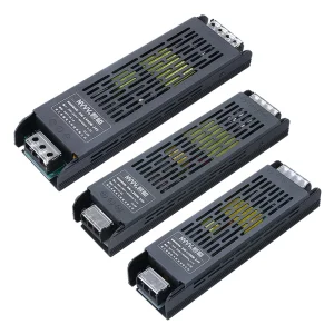 NVVV  12V/24V 60W 100W 200W 300W 400W  SMPS LED Slim Switching Power Supply 12VDC LED Driver for LED Lights