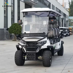 Factory Direct Supply 8 Passenger Golf Cart Electric Vehicle Golf Cart 8 Seater Club Car for Airport Terminal Transfer