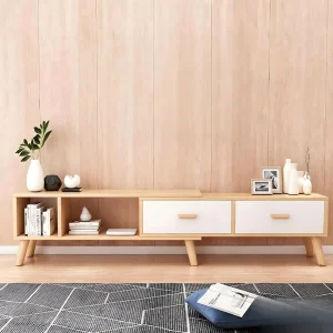 Minimalist Wooden TV Stand