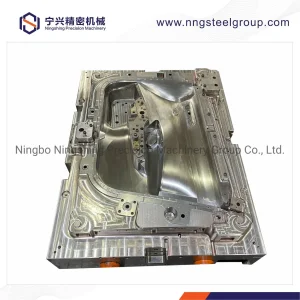 Plastic Injection Mold Design Mould with Mold Base Automobile Door Panel Deflector High Pressure Die Casting