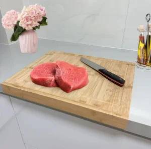 Bamboo Cutting Board Large Kitchen Chopping Board Butcher's Block Carving