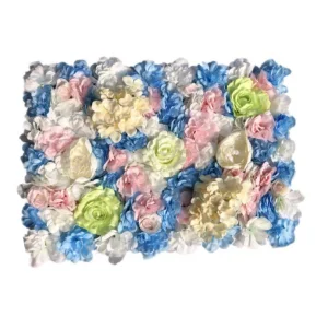 Customize Rose Hot Design Artificial Flower Wall for Wedding Backdrop Decoration