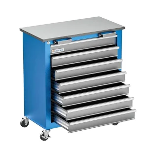 Blue 7-Drawer Steel Workbench Tool Chest