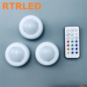 RGB RGBW LED Puck Light