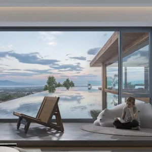 Residential Building Aluminum Casement Window