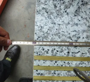 Stone Building Materials Cheap G439 Granite Floor Tiles Cut-to-Size Staircase