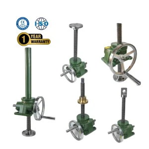 Swl1 Swl2.5 200kg 500kg Lifting Weight 500mm 1000mm Customized Height Worm Gear Jack Linear Actuator Lead Screw Jack