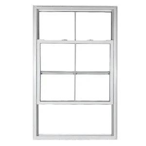 American Style UPVC Vertical Sliding Awning Window