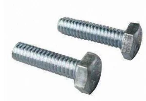 Carbon Steel DIN933 Hex Bolt Fasteners