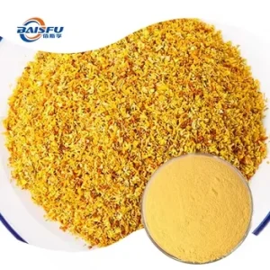 مسحوق أوسمانثوس المجفف بالتجميد الطبيعي العطري العضوي من الدرجة الغذائية للشاي والحلويات