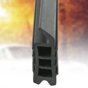 Black EPDM Weatherproof Rubber Seal Strip for Aluminum Window Frame