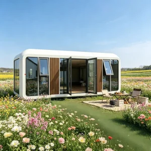 Cheap Tiny House Apple Cabin House Prefab Cabin House