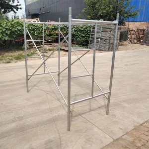 Frame Scaffold Construction Mobile Step Portal Scaffolding Heavy-Duty Hot-DIP Galvanized Ladder H Frame Scaffolding Customized