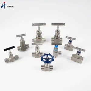 SS316 Panel Mounted Instrument Needle Valve Catalogue 6000 Psi High Pressure Needle Valve