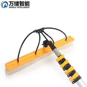 120W Water Pump Connected Solar Panel Cleaning Brush for Photovoltaic Farms Washing