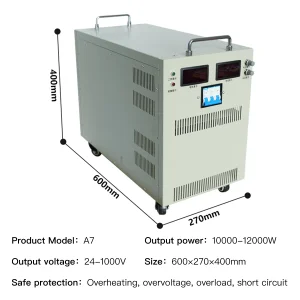High Power DC Regulated Adjustable Switching Power Supply